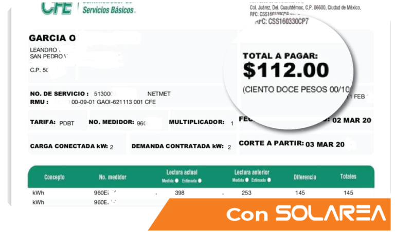 Reducción del gasto eléctrico con paneles solares para hogares y negocios. – Solarea México | Energía Confiable